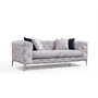 Atelier Del Sofa Como - Sofá de 2 plazas Gris claro